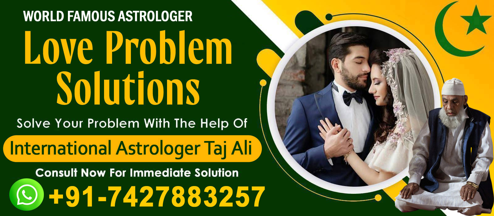 International Muslim Astrologer Taj Ali +91-7427883257