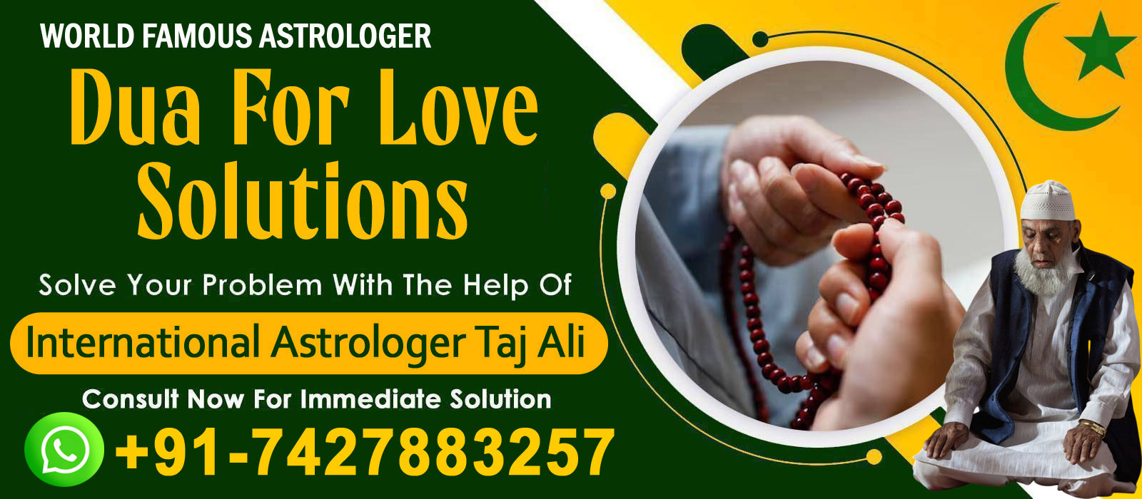 International Muslim Astrologer Taj Ali +91-7427883257